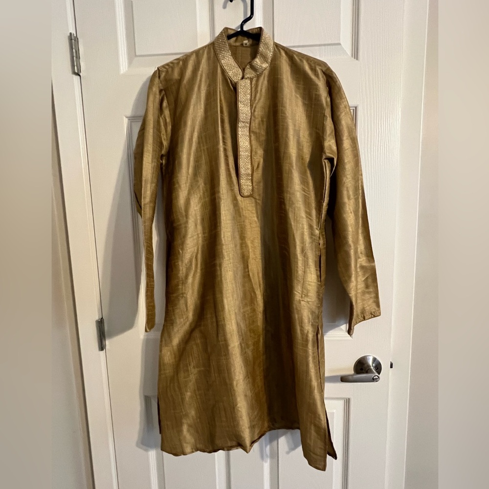 Men’s Gold Shalwar Kameez Size 36